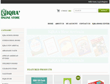 Tablet Screenshot of iqra.org